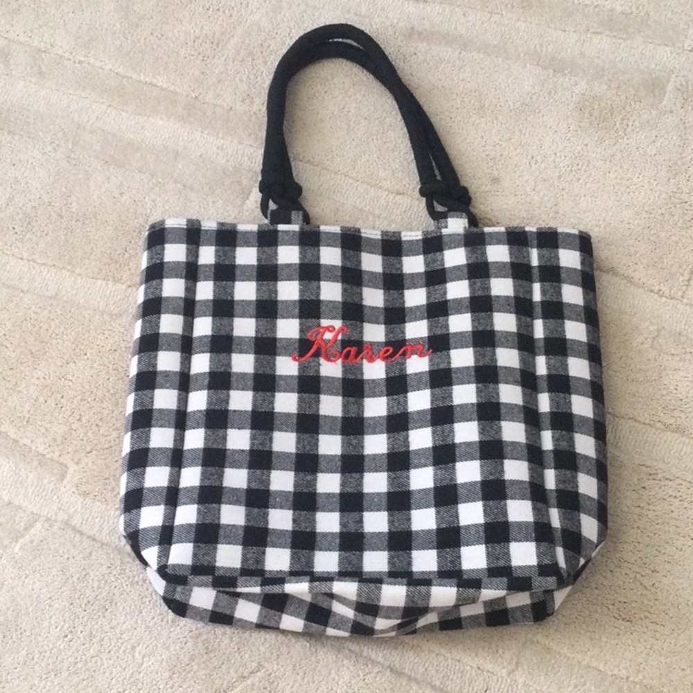 Karen embroidered Tote Bag
